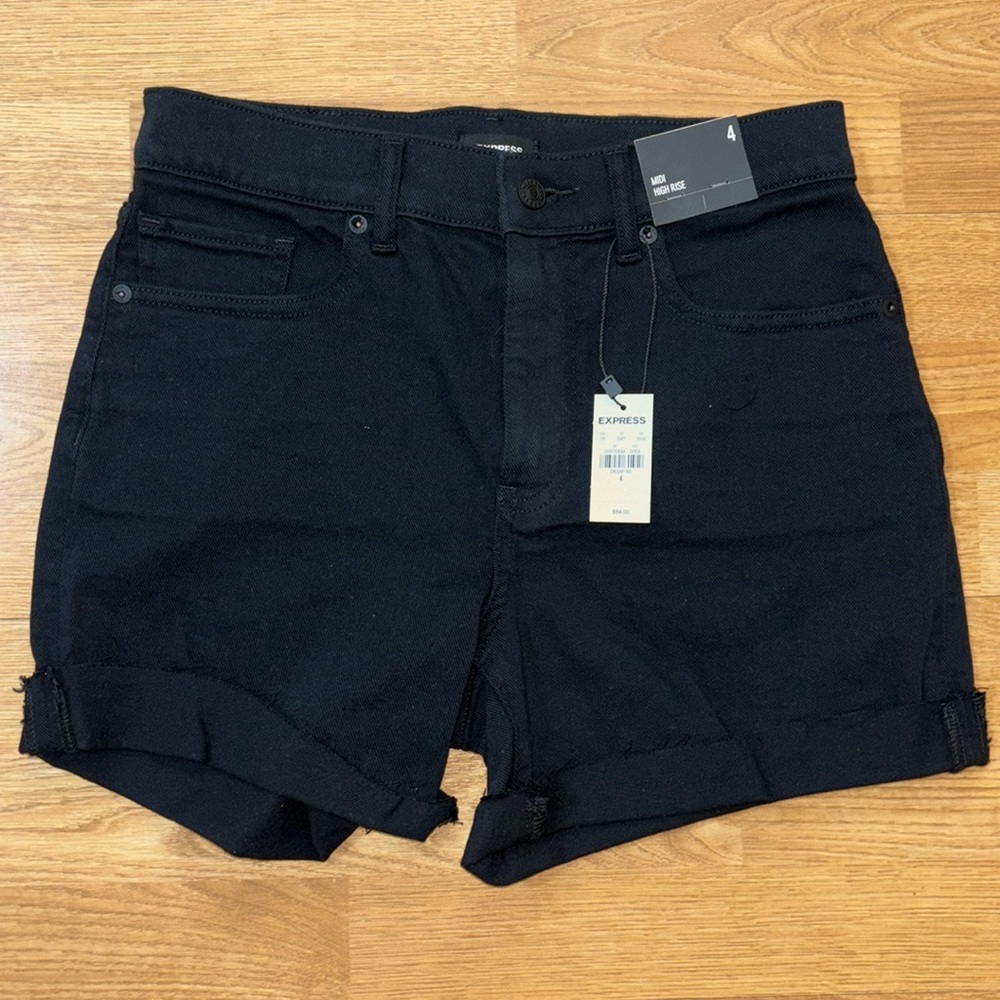 High waisted shorts